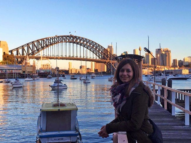 Sydney viajar silvia puente